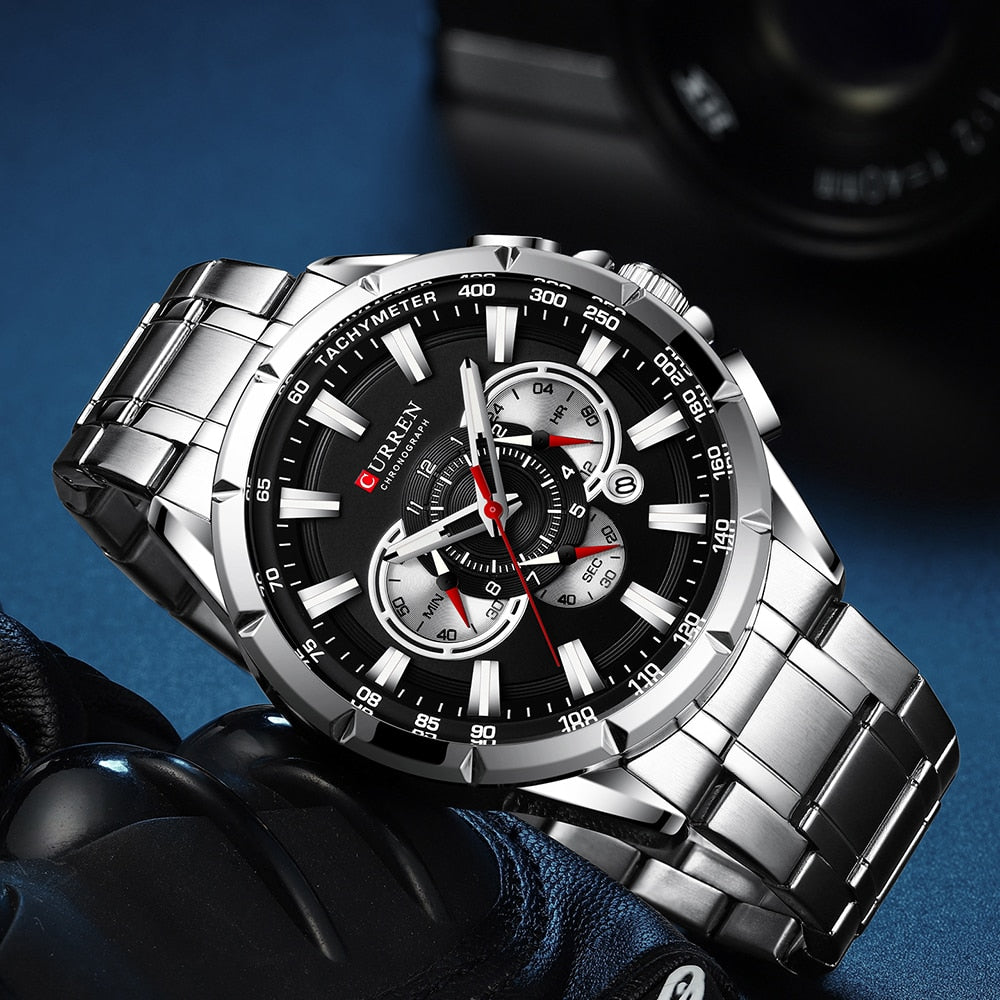 Cassian - 3-Dial Chronograph Luxury Wristwatch