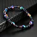 Energizing Metallic Bead Magnetic Bracelet - Eonix