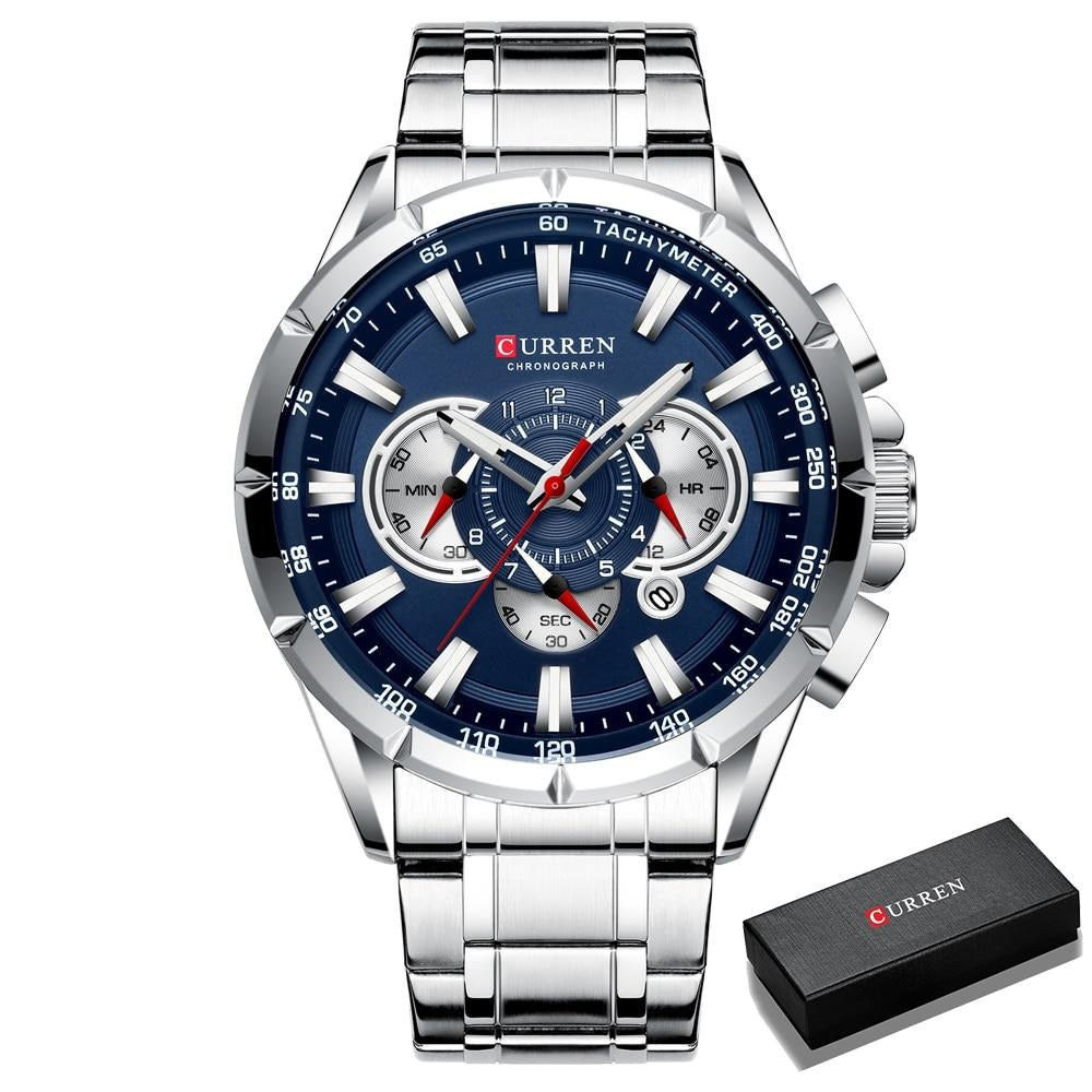 Cassian - 3-Dial Chronograph Luxury Wristwatch