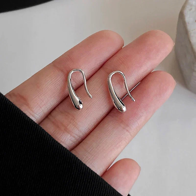 Sterling Silver Water Drop Earrings - Limited Edition
