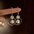 Luxury Pearl and Zirconia Earrings