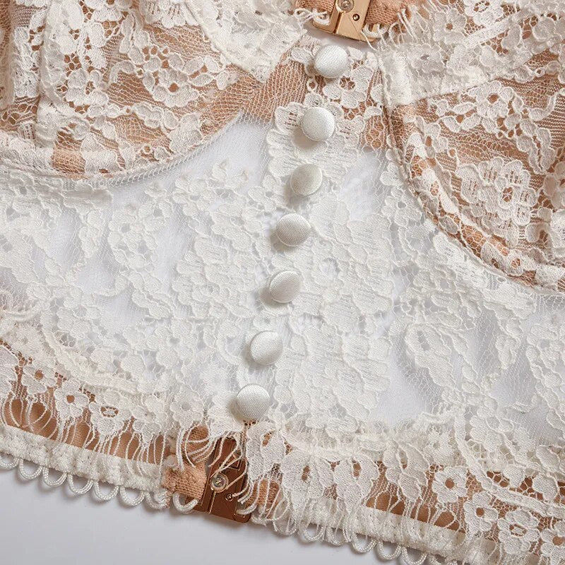 Lucia - Lace Cropped Cami