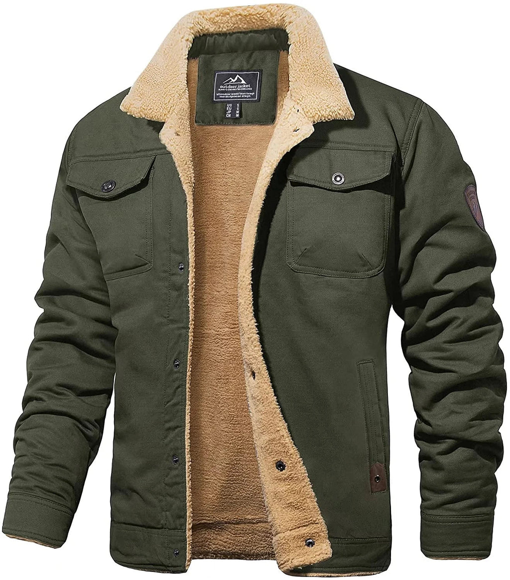 Wool Blend Outdoor Jacket