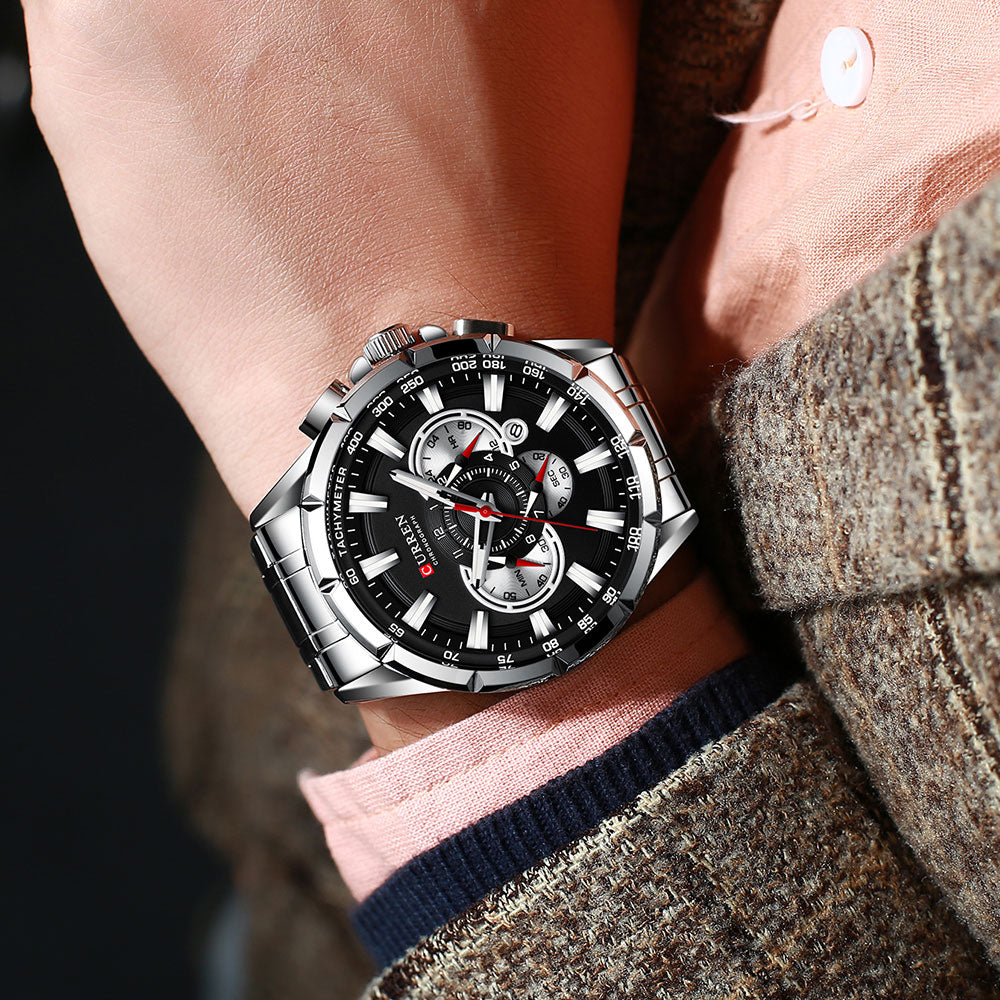 Cassian - 3-Dial Chronograph Luxury Wristwatch