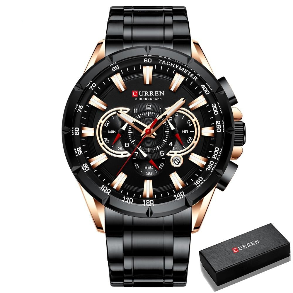 Cassian - 3-Dial Chronograph Luxury Wristwatch