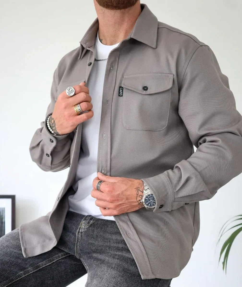 Lightweight Shirt Jacket