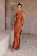 Willow Maxi-Length Dress Copper