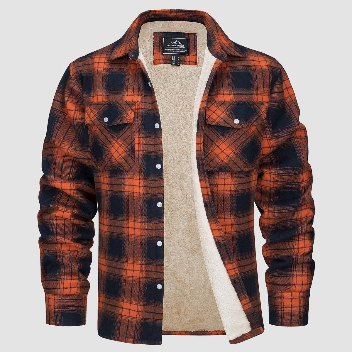 Lightweight Fleece Shirt Jacket