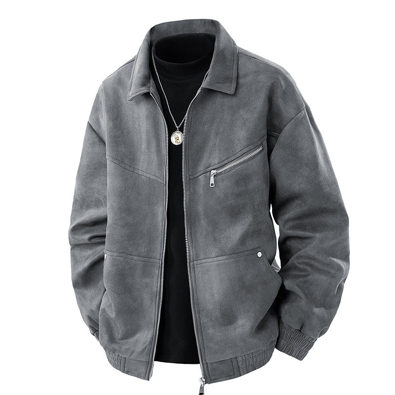 Men's Casual Driver Jacket - Wind Proof & Warm