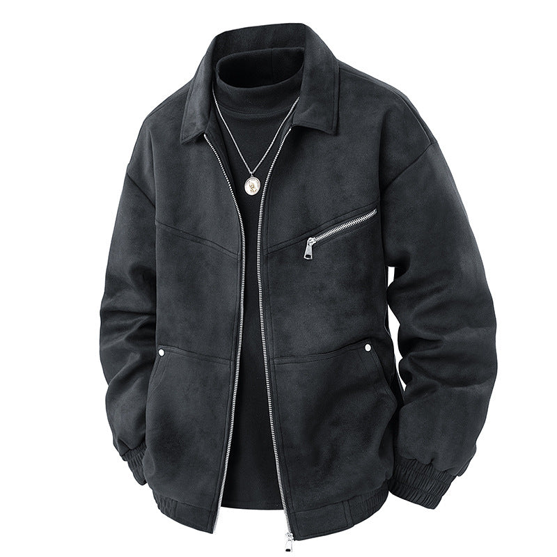 Men's Casual Driver Jacket - Wind Proof & Warm