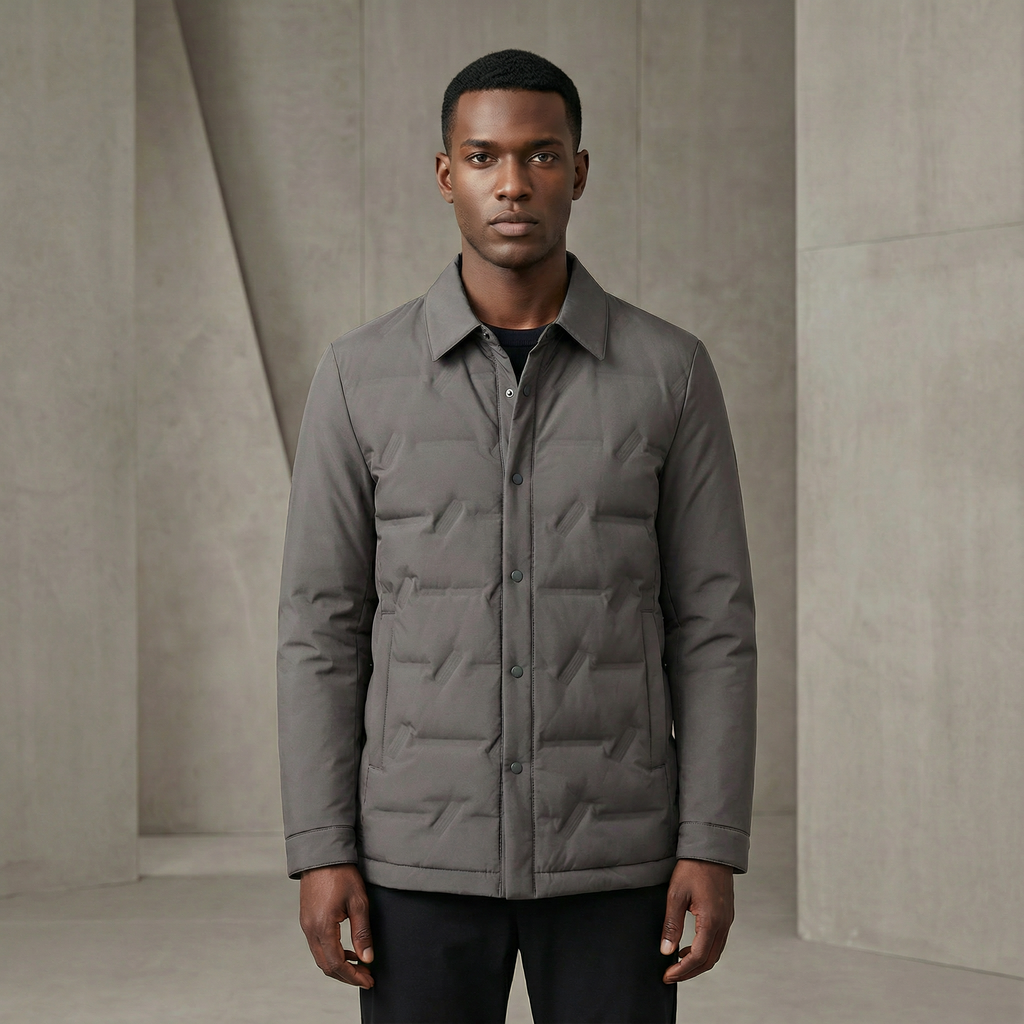 Men's Lightweight Jacket - Warm & Tailored Fit