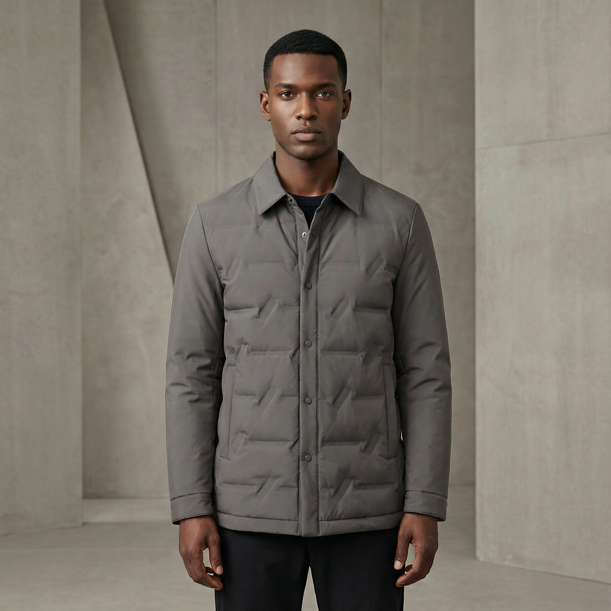 Men's Lightweight Jacket - Warm & Tailored Fit