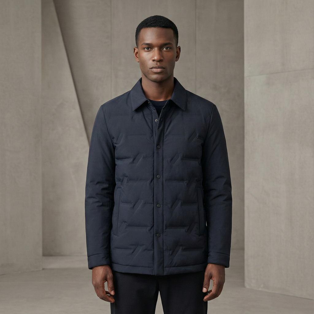 Men's Lightweight Jacket - Warm & Tailored Fit