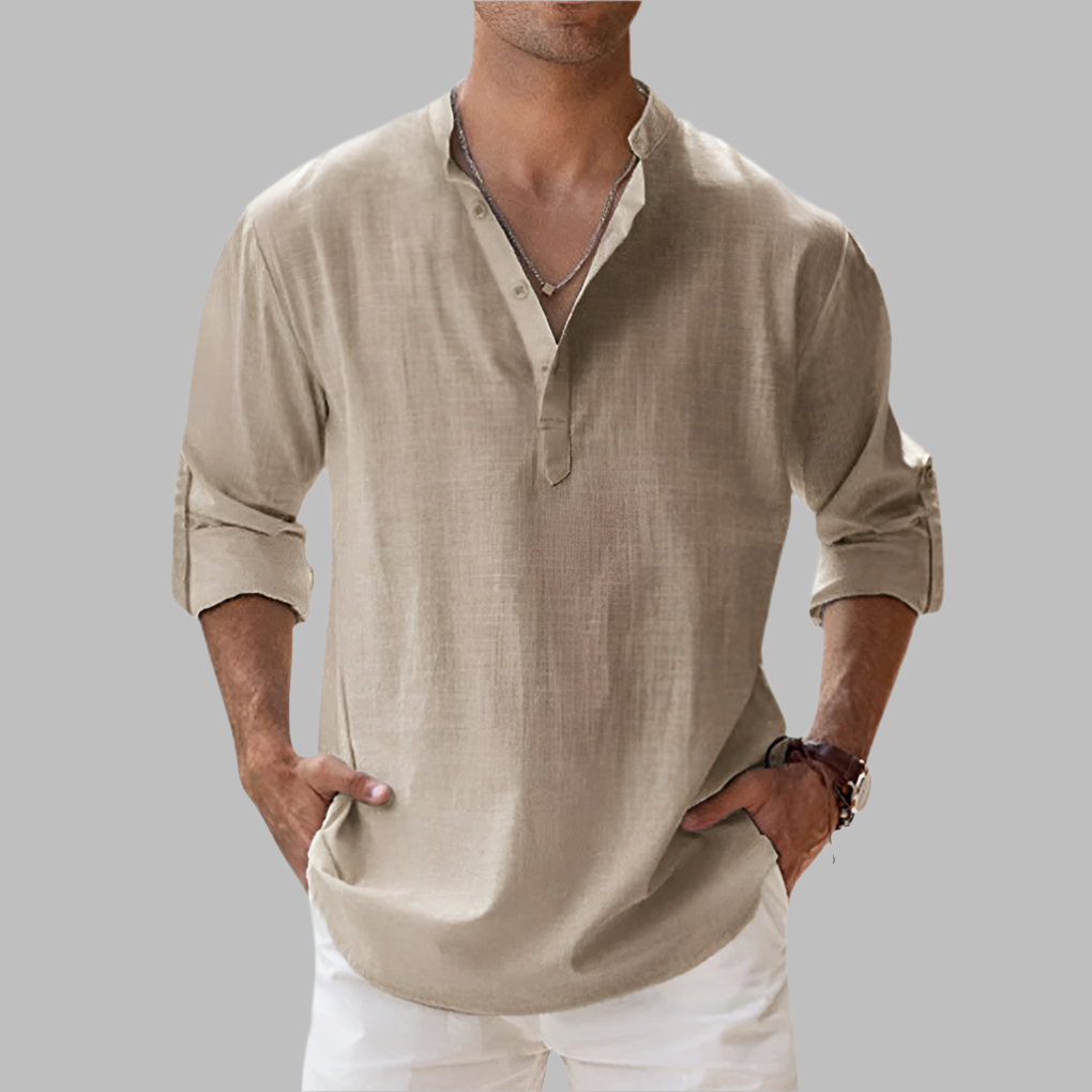 Men's Polo Shirt - Relaxed Fit & Breathable Summer Style