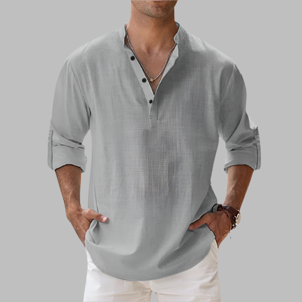Men's Polo Shirt - Relaxed Fit & Breathable Summer Style