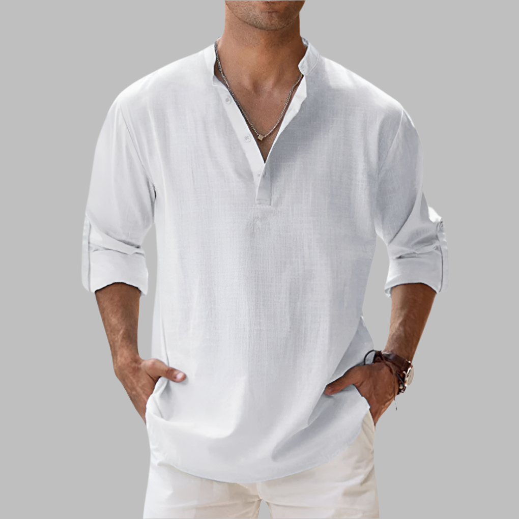 Men's Polo Shirt - Relaxed Fit & Breathable Summer Style