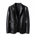 Men's Tailored Blazer - Structured Fit & Two-Button Closure