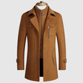 Men's Winter Coat - Zip Detail & Regular Fit