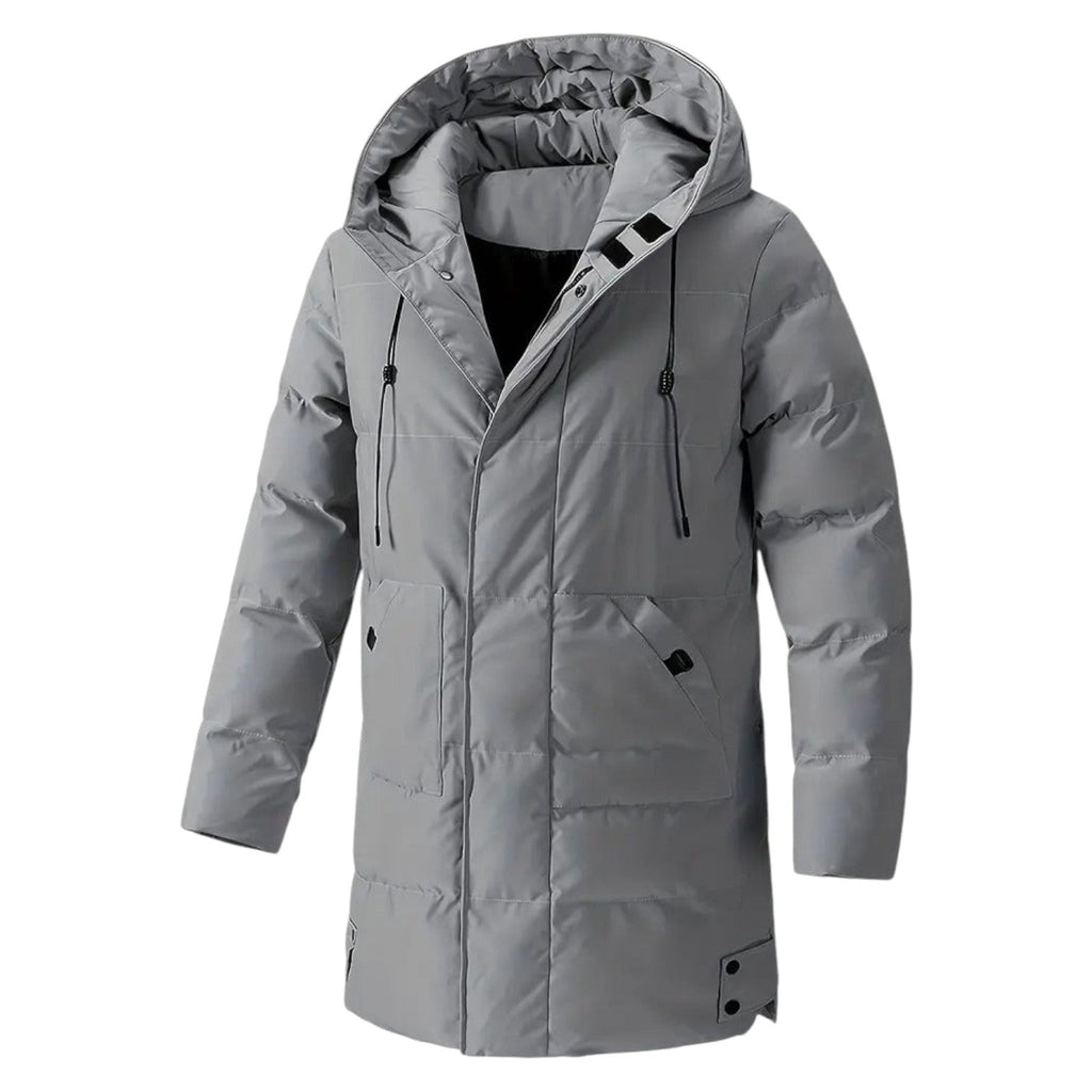 Men's Winter Parka - Hooded & Weather-Resistant