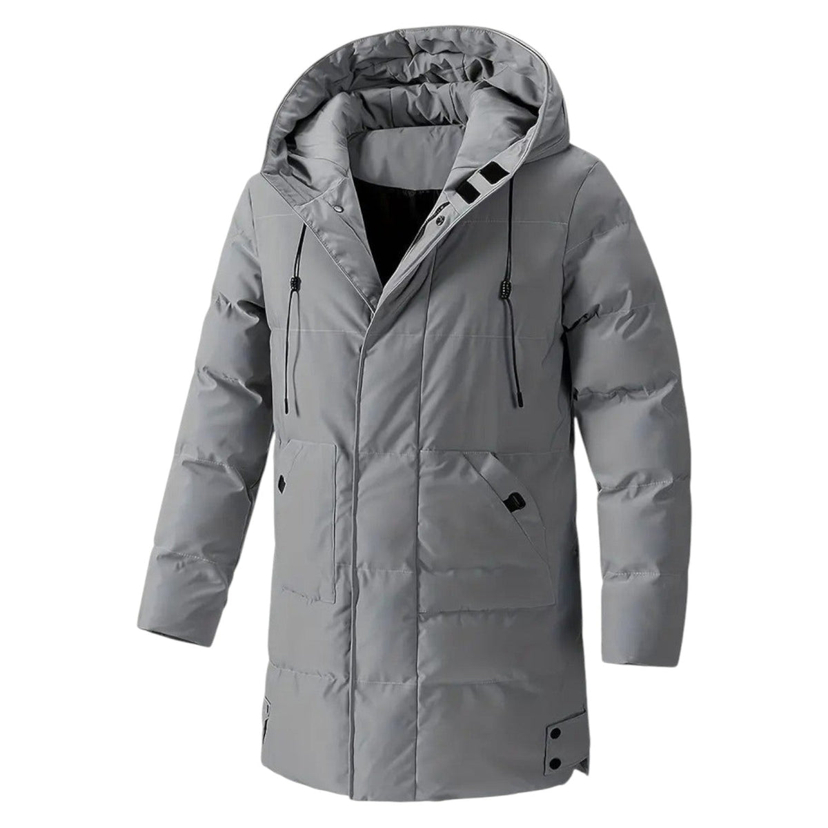 Men's Winter Parka - Hooded & Weather-Resistant