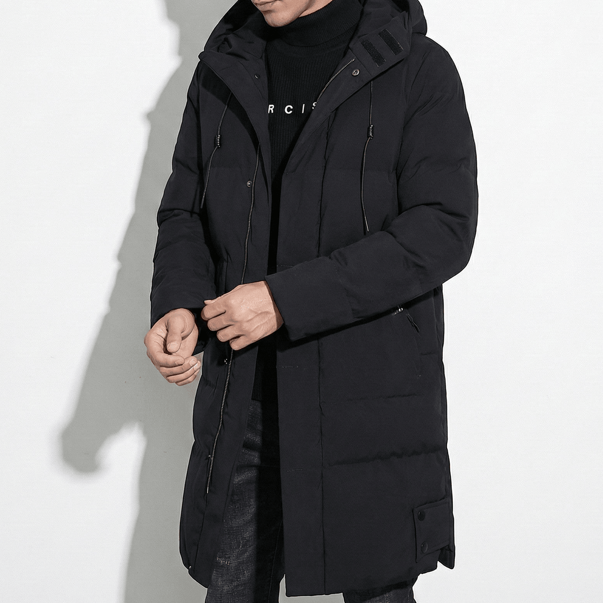 Men's Winter Parka - Hooded & Weather-Resistant