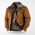 Men's Winter Shacket - Shearling Collar & Lined