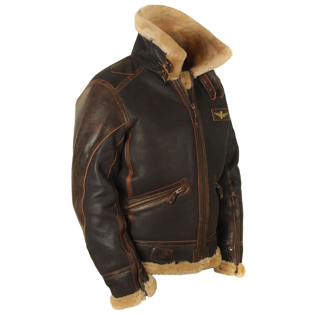 Men's Zip-Up Jacket - Raised Collar & Front Pockets