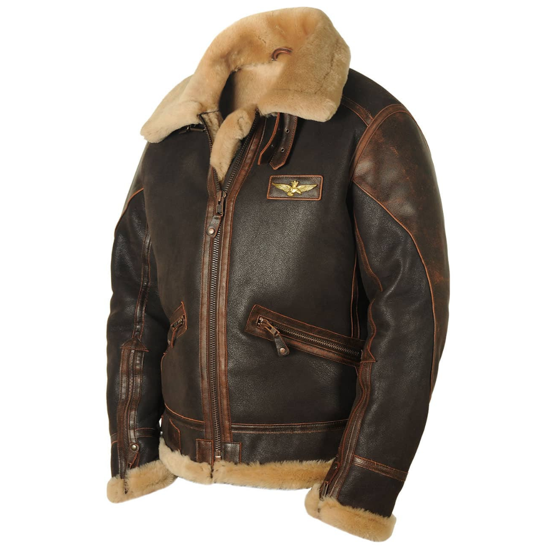 Men's Zip-Up Jacket - Raised Collar & Front Pockets