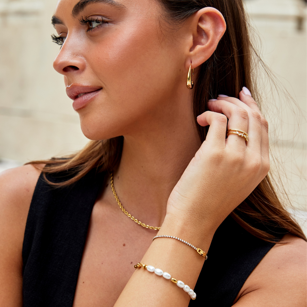 Sparkling Zirconia Tennis Bracelet - Isotta