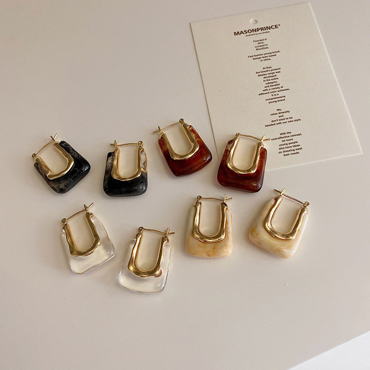Citrine Bow Earrings