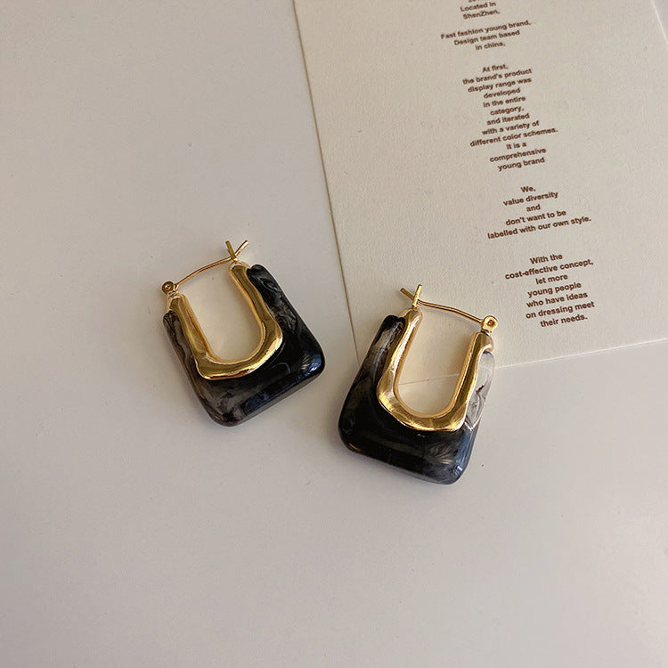 Citrine Bow Earrings