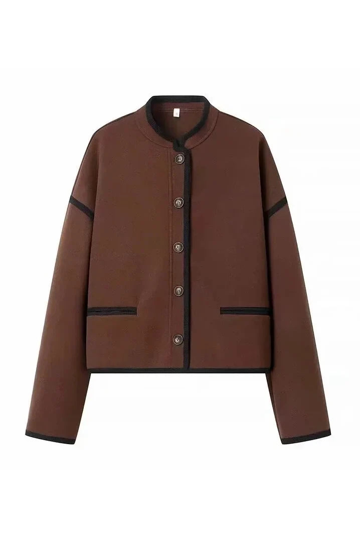 Timeless Stand Collar Jacket
