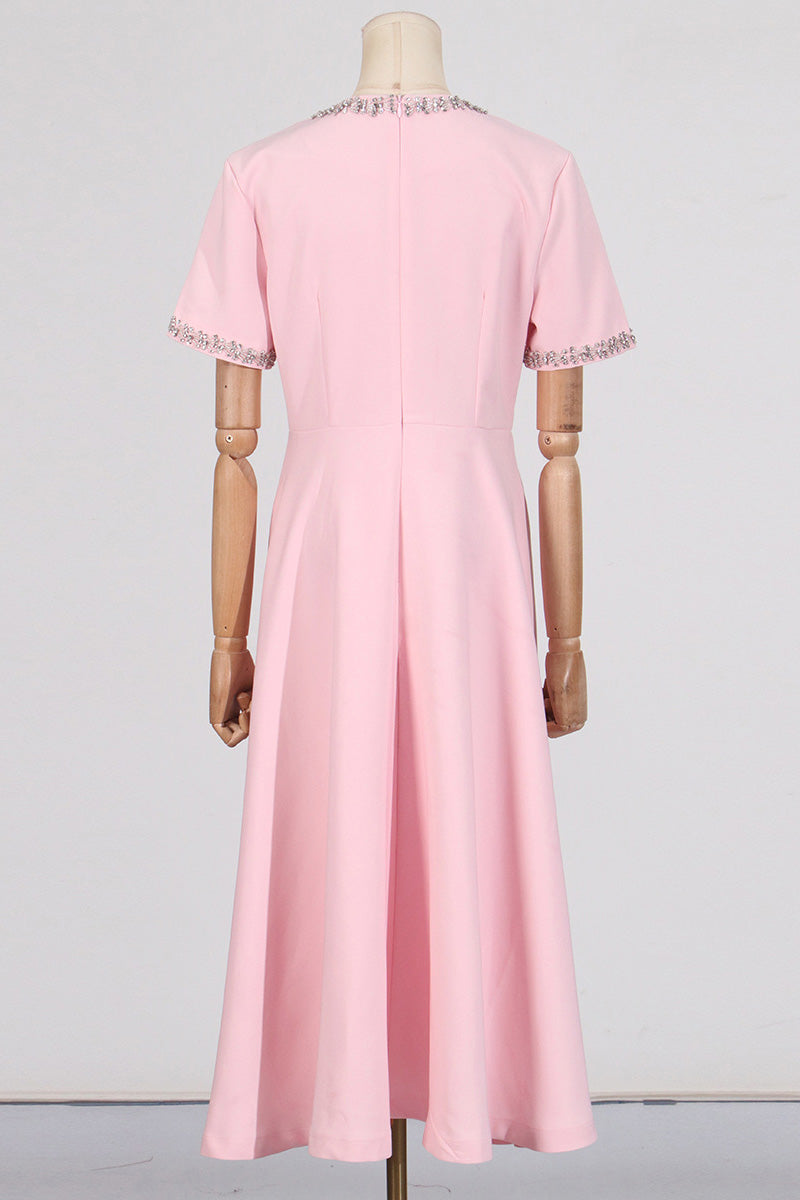 Zoe Bowknot Crystal-embellished Maxi-Length Dress