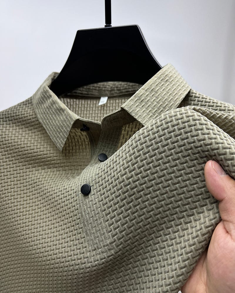 Parker - Stylish Button-Up Polo Shirt