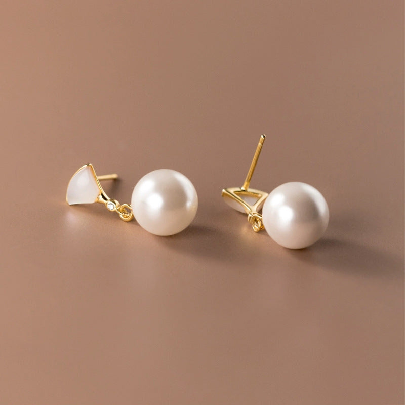Silver Pearl Earrings Signature Collection Limited Edition One-of-a-Kind