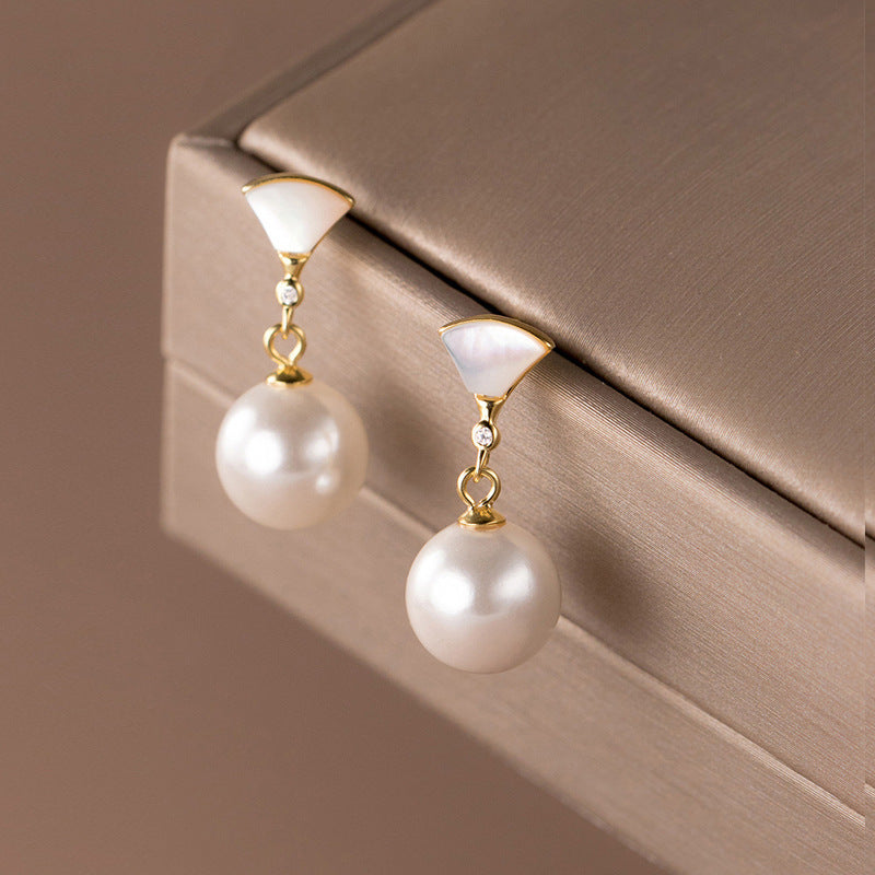 Silver Pearl Earrings Signature Collection Limited Edition One-of-a-Kind