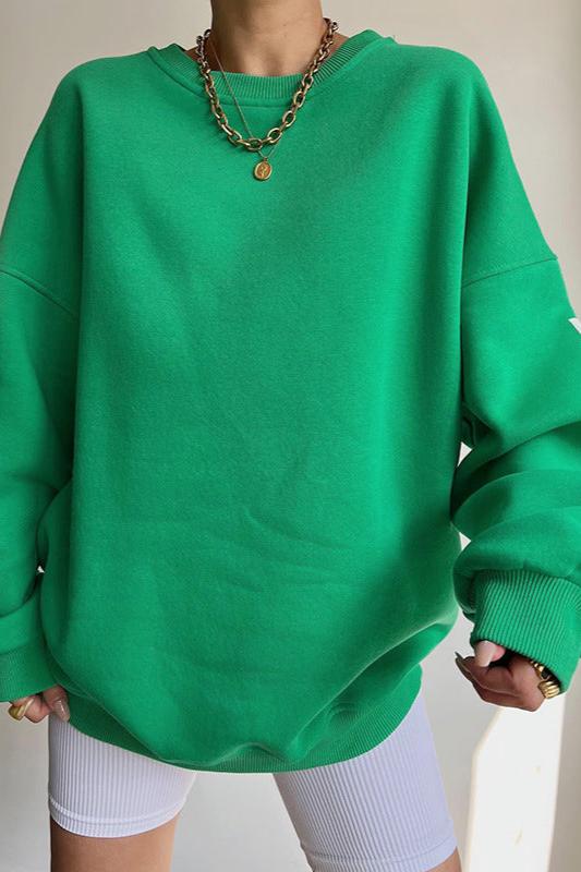 Modern Letter Graphic Sweatshirt