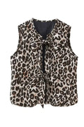 Modern Leopard Waistcoat