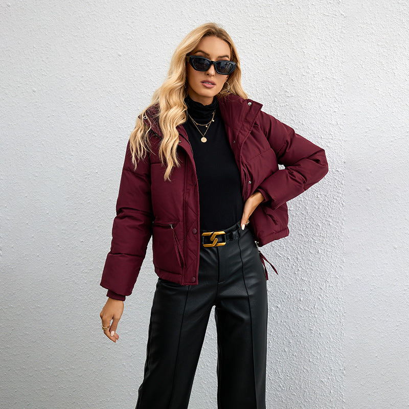 Women's Quilted Short Jacket Trendy Style