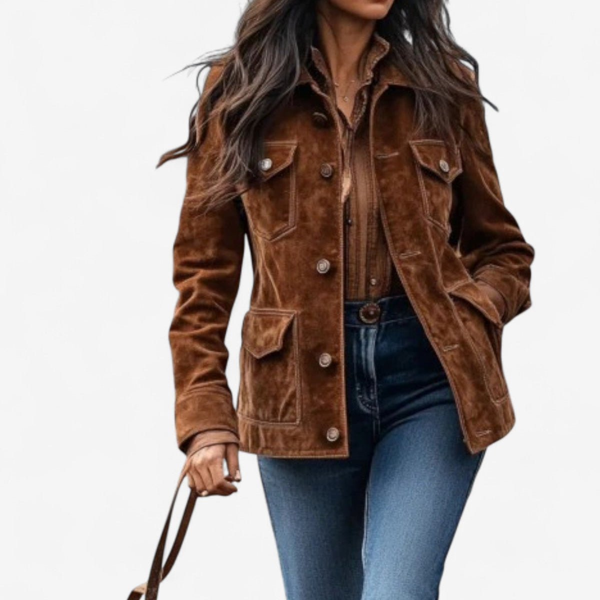 Nadia | Refined Button Front Jacket