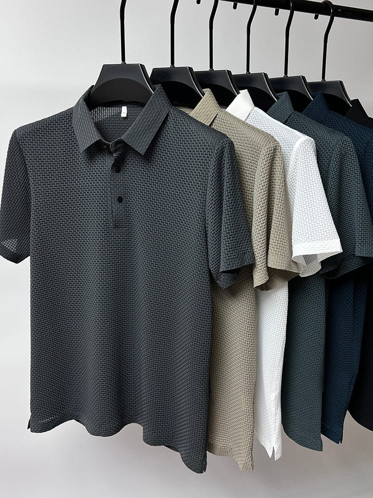Parker - Stylish Button-Up Polo Shirt