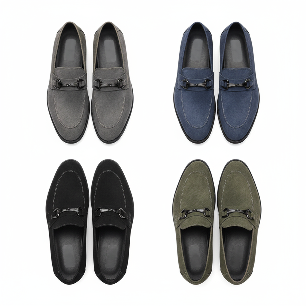 Refined Suede Loafers