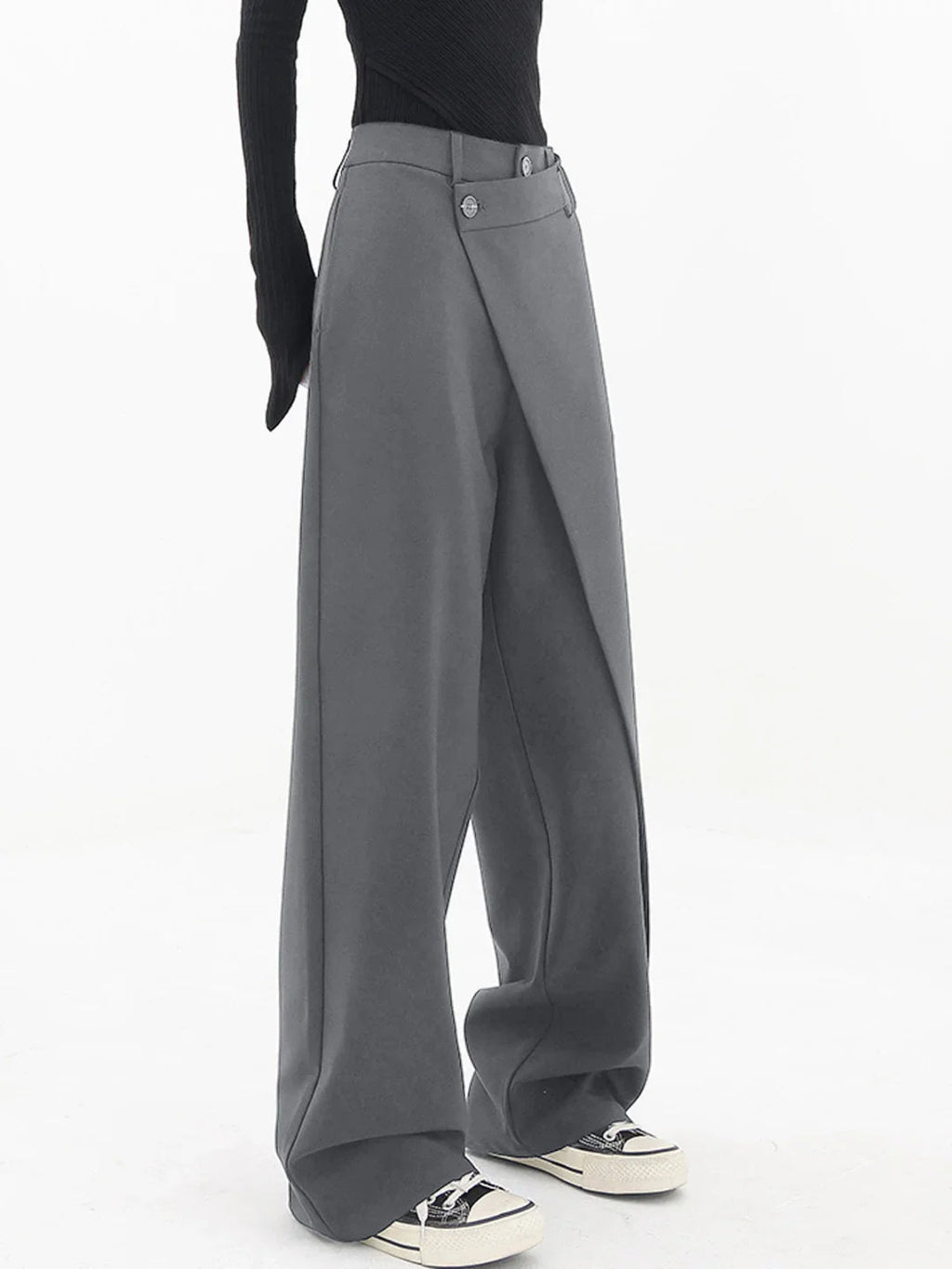 Women’s Asymmetrical Wide Leg Pants