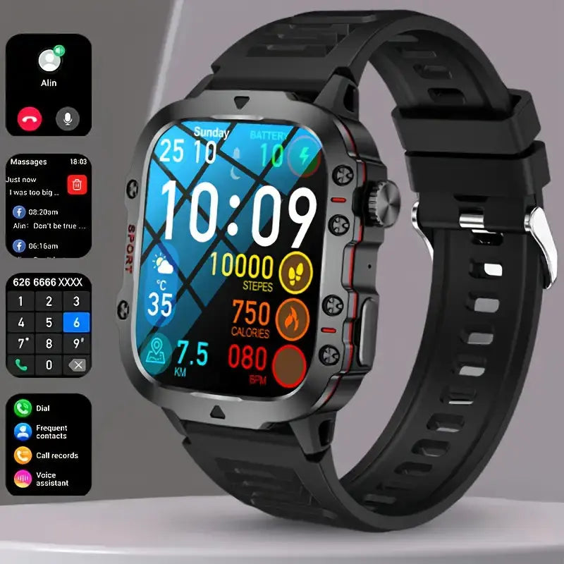 Active Pro Smart Sports Watch with Connectivity and Daily Fitness Tracking
