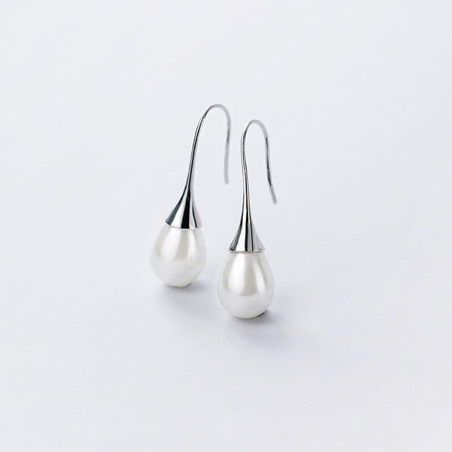 Pearl Teardrop Earrings
