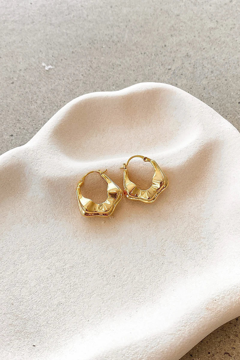 Statement Jaetyn Earrings Gold