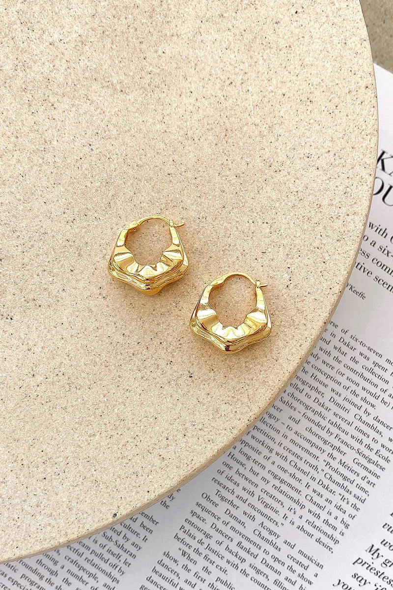 Statement Jaetyn Earrings Gold