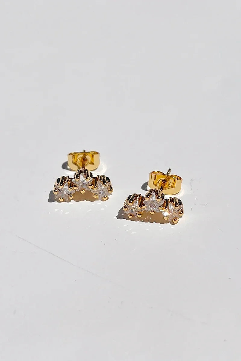 Statement Sophie Earrings Gold