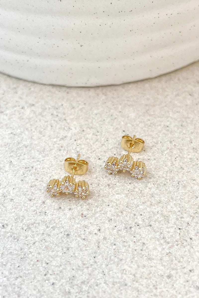 Statement Sophie Earrings Gold