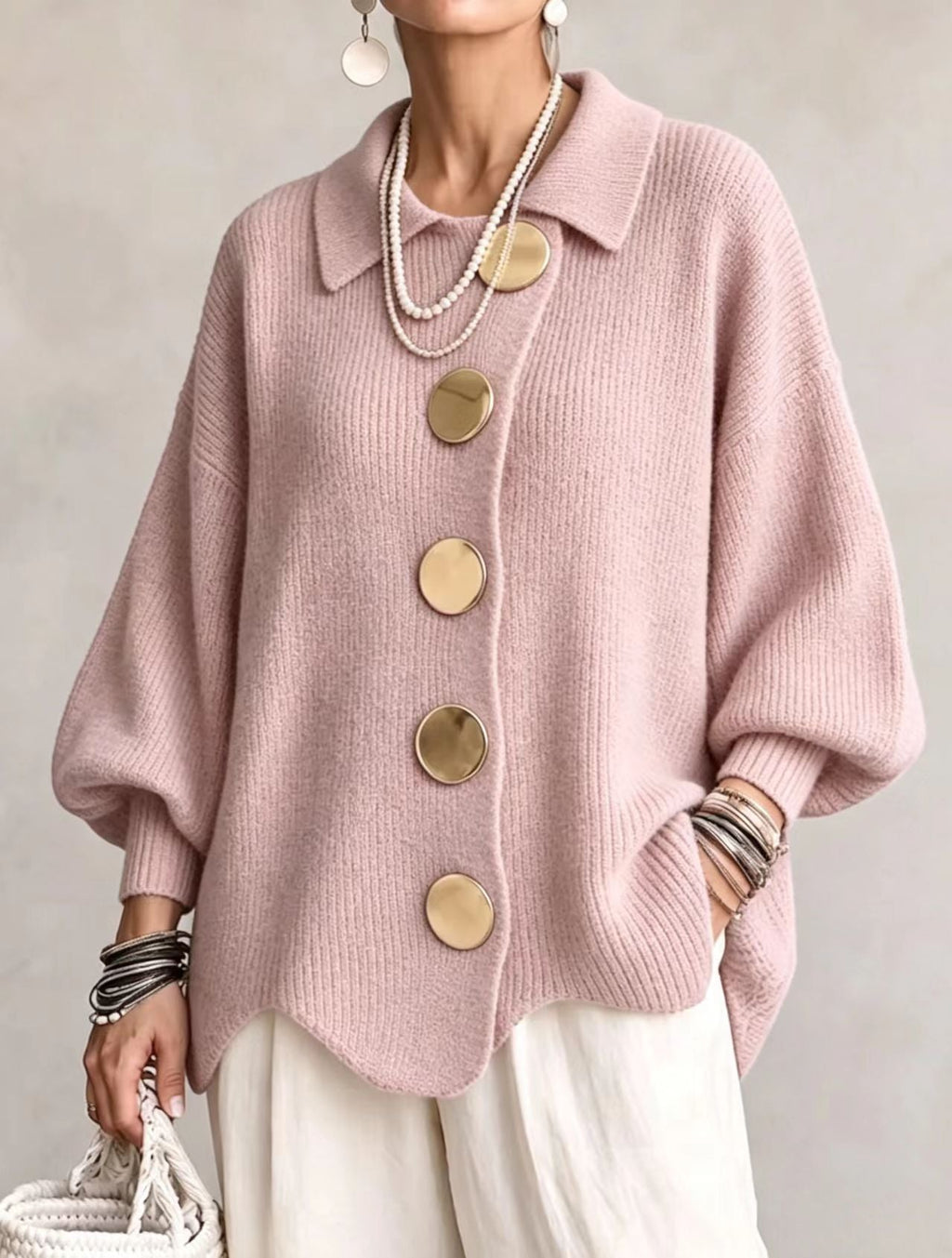 Cora - Heavyweight Oversized Cardigan